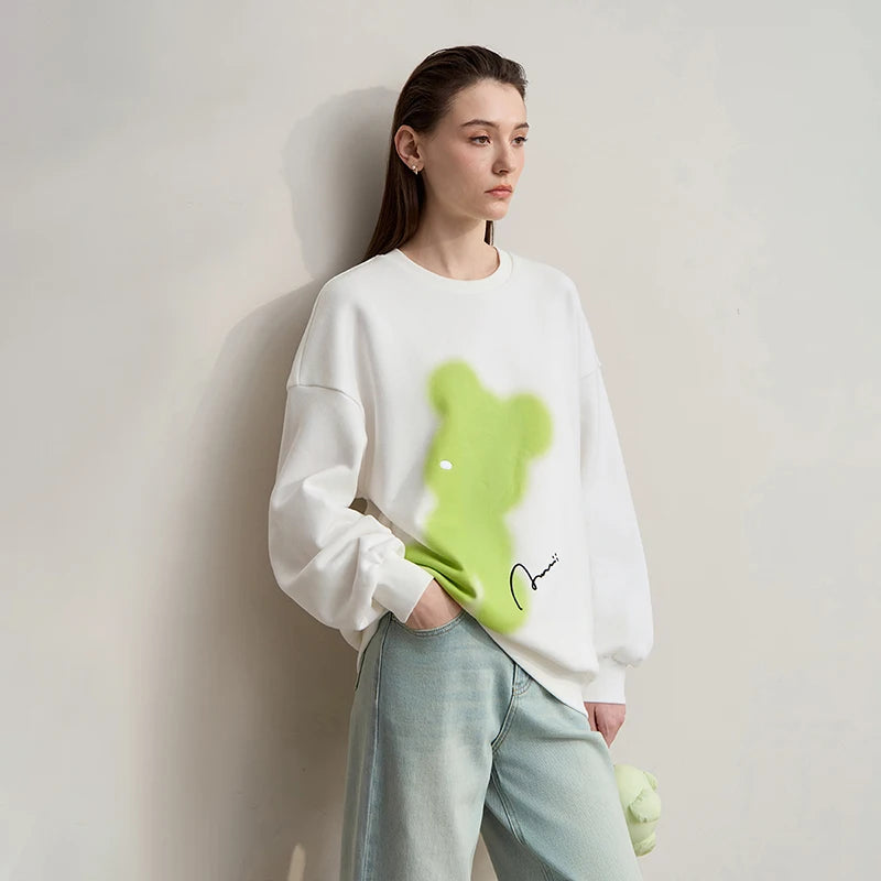 Minimalist Cotton Hoodie | Loose Casual Winter Sweatshirt