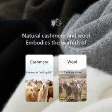 Women's Wool Sweater - Elegant Loose Knit Winter Pullover