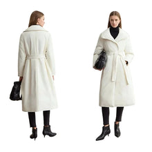 Women's Long Down Jacket - Graphene Lined Windproof Winter Coat